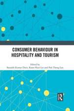 Consumer Behaviour in Hospitality and Tourism