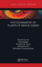 Phytochemistry of Plants of Genus Cassia