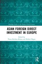 Asian Foreign Direct Investment in Europe