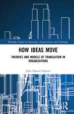 How Ideas Move: Theories and Models of Translation in Organizations