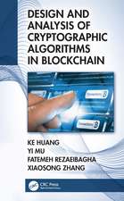 Design and Analysis of Cryptographic Algorithms in Blockchain