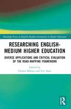 Researching English-Medium Higher Education