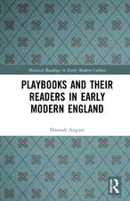 Playbooks and their Readers in Early Modern England