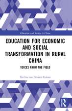 Education for Economic and Social Transformation in Rural China