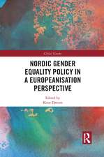 Nordic Gender Equality Policy in a Europeanisation Perspective