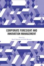 Corporate Foresight and Innovation Management