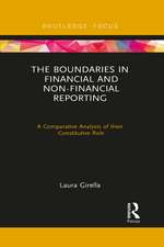 The Boundaries in Financial and Non-Financial Reporting: A Comparative Analysis of their Constitutive Role