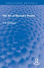 The Art of Marvell's Poetry