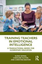 Training Teachers in Emotional Intelligence: A Transactional Model For Elementary Education