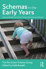 Schemas in the Early Years: Exploring Beneath the Surface Through Observation and Dialogue