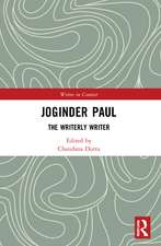 Joginder Paul: The Writerly Writer