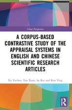 A Corpus-based Contrastive Study of the Appraisal Systems in English and Chinese Scientific Research Articles