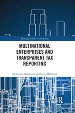 Multinational Enterprises and Transparent Tax Reporting