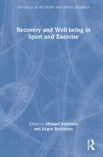 Recovery and Well-being in Sport and Exercise