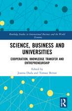 Science, Business and Universities: Cooperation, Knowledge Transfer and Entrepreneurship