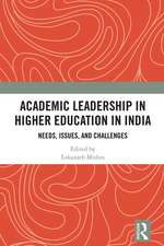 Academic Leadership in Higher Education in India