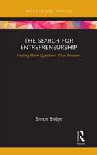 The Search for Entrepreneurship: Finding More Questions Than Answers