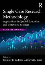 Single Case Research Methodology: Applications in Special Education and Behavioral Sciences