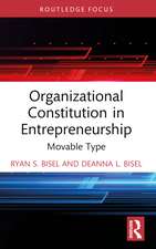 Organizational Constitution in Entrepreneurship: Movable Type