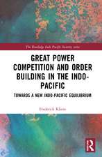 Great Power Competition and Order Building in the Indo-Pacific