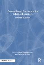 Content-Based Curriculum for Advanced Learners