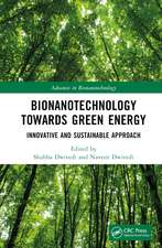 Bionanotechnology Towards Green Energy: Innovative and Sustainable Approach