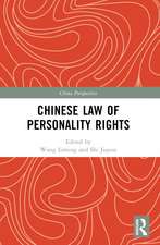 Chinese Law of Personality Rights