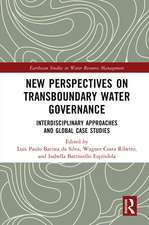 New Perspectives on Transboundary Water Governance