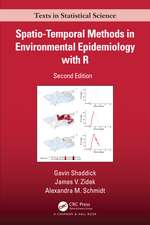 Spatio–Temporal Methods in Environmental Epidemiology with R