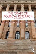 The Craft of Political Research