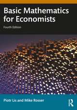 Basic Mathematics for Economists