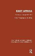 East Africa: A Century of Change 1870–1970