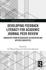 Developing Feedback Literacy for Academic Journal Peer Review: Narratives from Researchers in Education and Applied Linguistics