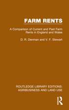 Farm Rents: A Comparison of Current and Past Farm Rents in England and Wales