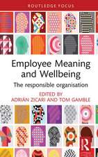 Employee Meaning and Wellbeing