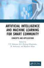 Artificial Intelligence and Machine Learning for Smart Community