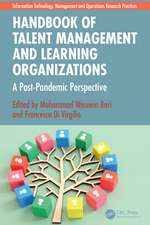 Handbook of Talent Management and Learning Organizations: A Post-Pandemic Perspective