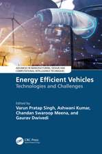 Energy Efficient Vehicles: Technologies and Challenges