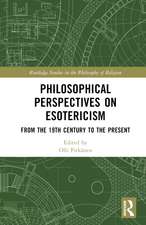 Philosophical Perspectives on Esotericism