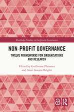 Non-profit Governance: Twelve Frameworks for Organisations and Research