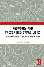 Pedagogy and Prescribed Capabilities