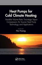 Heat Pumps for Cold Climate Heating: Variable Volume Ratio Two-stage Vapor Compression Air Source Heat Pump Technology and Applications