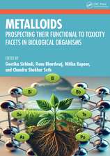 Metalloids in Biology: From Function to Toxicity