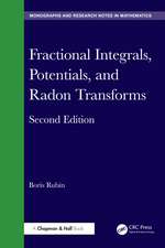 Fractional Integrals, Potentials, and Radon Transforms