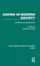 Ageing in Modern Society