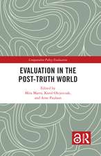 Evaluation in the Post-Truth World