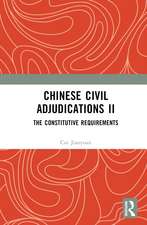 Chinese Civil Adjudications II