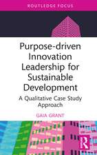 Purpose-driven Innovation Leadership for Sustainable Development