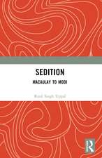 Sedition: Macaulay to Modi