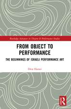 From Object to Performance: The Beginnings of Israeli Performance Art